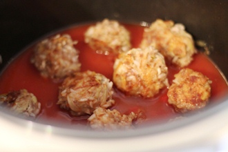 Мясные ежики в мультиварке