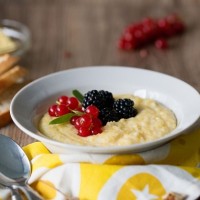 Каша кукурузная с молоком