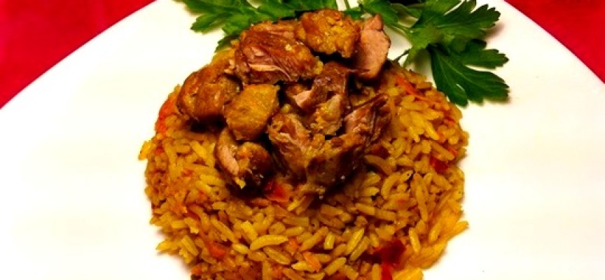 Плов с говядиной