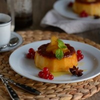 Ананасовый флан