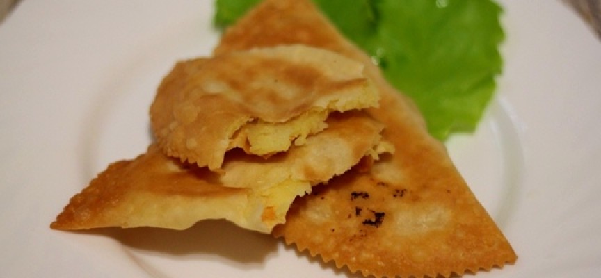 Чебуреки с картошкой
