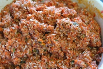 Фаршированные кабачки в мультиварке