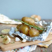 Печеная картошка в фольге