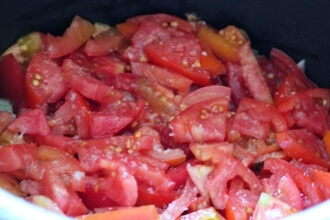 Сочная говядина с овощами в мультиварке