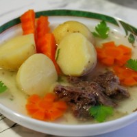 Картофельный суп с овощами
