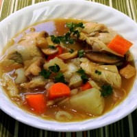 Куриное рагу с овощами