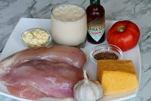 Тушеная курица с сыром в мультиварке