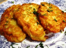Кабачковые оладьи