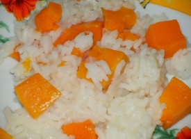 Рисовая каша с тыквой