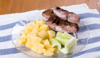 Фасолевый суп пюре в мультиварке